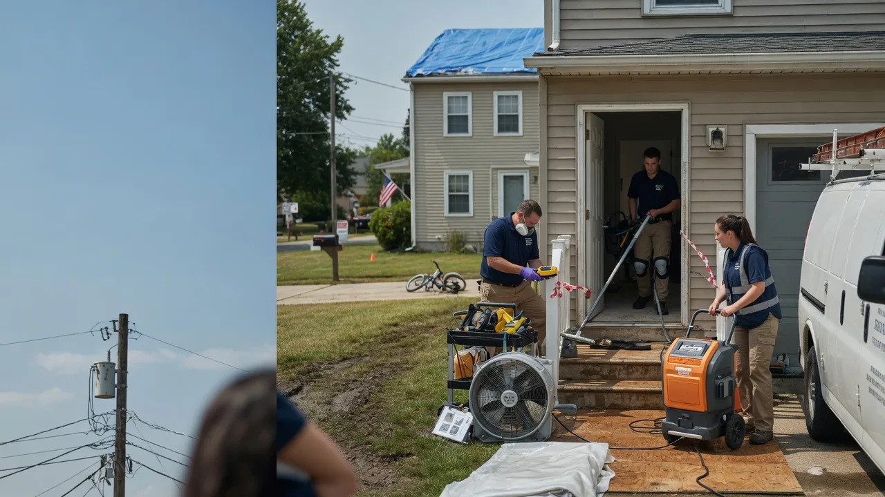 Water Damage Repair in Leslie, WV near me